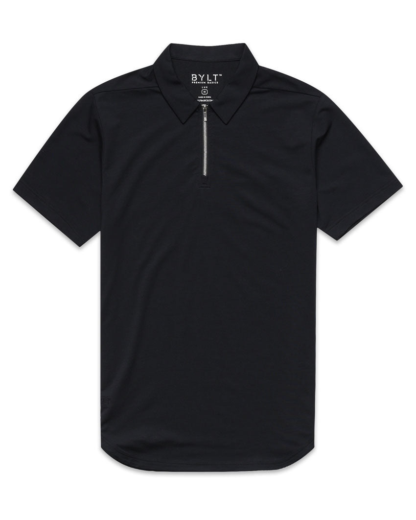 LUX Zip Polo