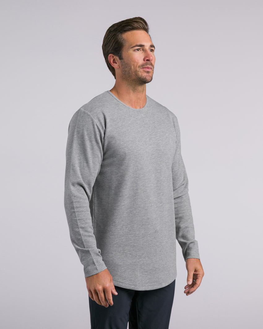 Thermal Drop-Cut Long Sleeve | BYLT Basics™ - Premium Basics