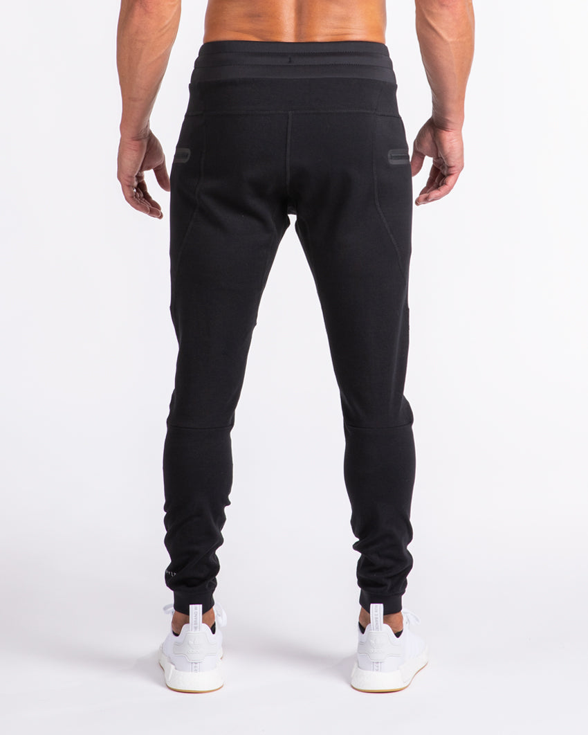 black joggers sale