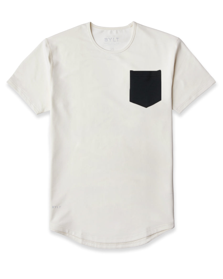 ennoy POCKET T-SHIRTS (BLACK × WHITE) - トップス