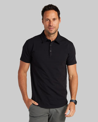 Drop-Cut: LUX Polo | BYLT Basics™ - Premium Basics