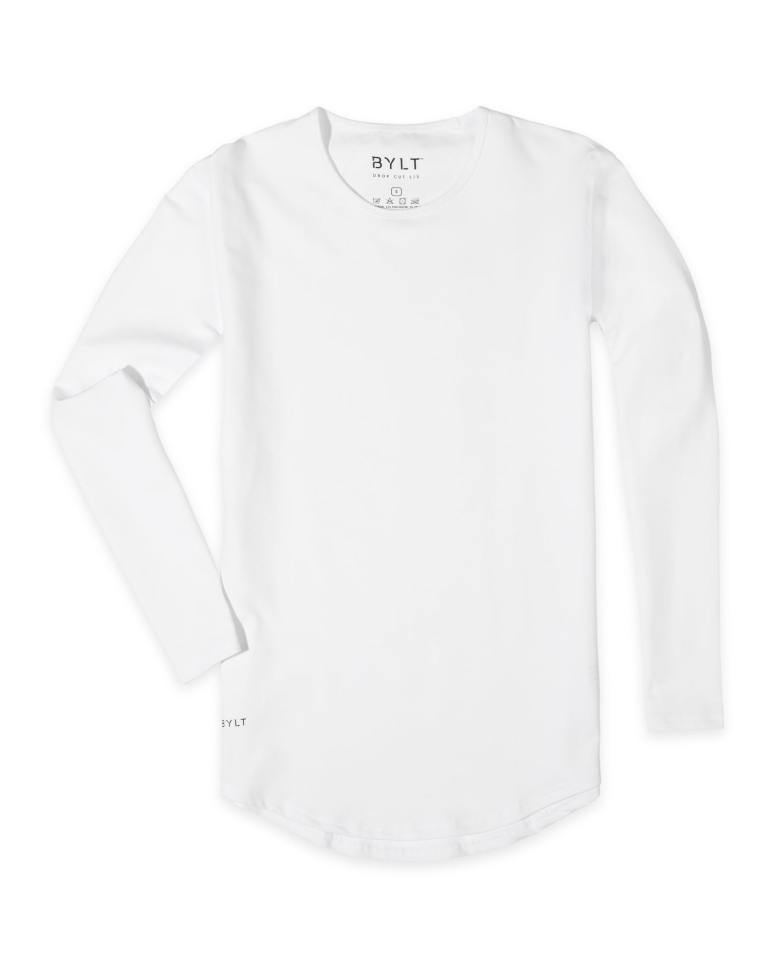 Henley Drop-Cut Long Sleeve: BYLT Signature