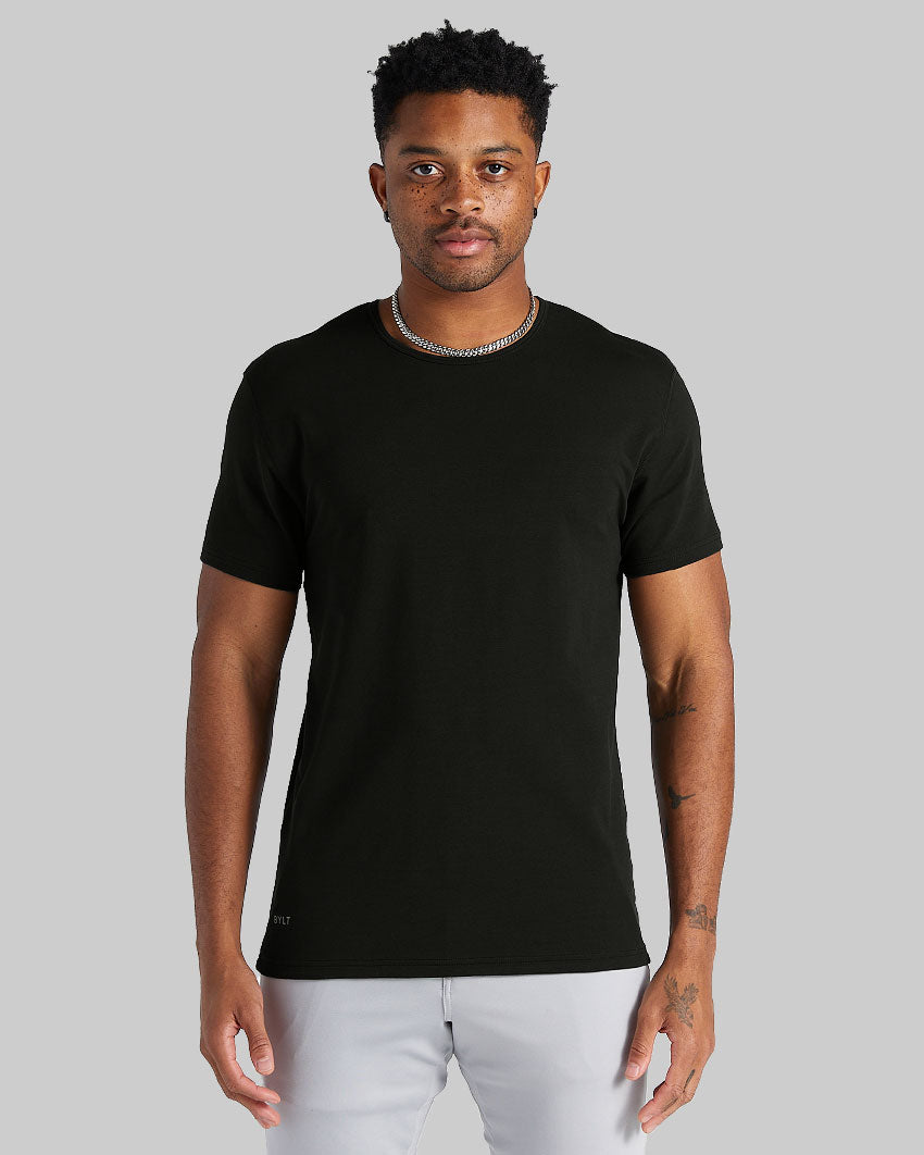 LUX Straight Hem Tee | BYLT Basics™ - Premium Basics