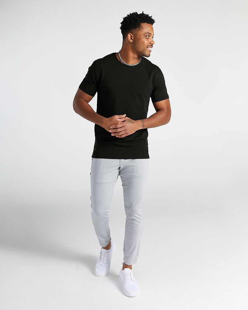 LUX Straight Hem Tee | BYLT Basics™ - Premium Basics