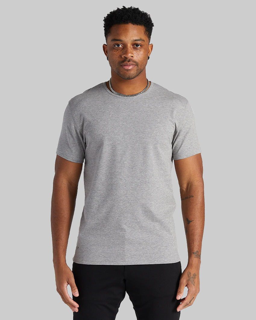 LUX Straight Hem Tee | BYLT Basics™ - Premium Basics