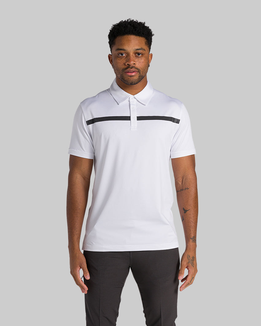 Performance+ Stripe Polo | BYLT Basics™ - Premium Basics