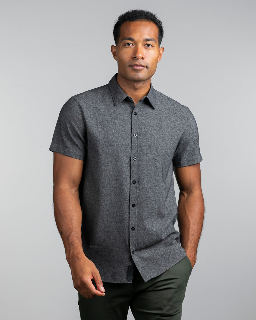 Bayside Oxford Short Sleeve Button Down