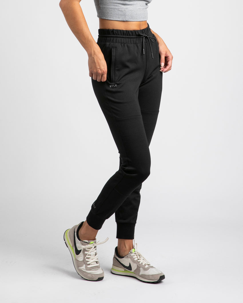  Weintee Women's Petite Cotton Jersey Pocket Joggers S Black :  Clothing, Shoes & Jewelry