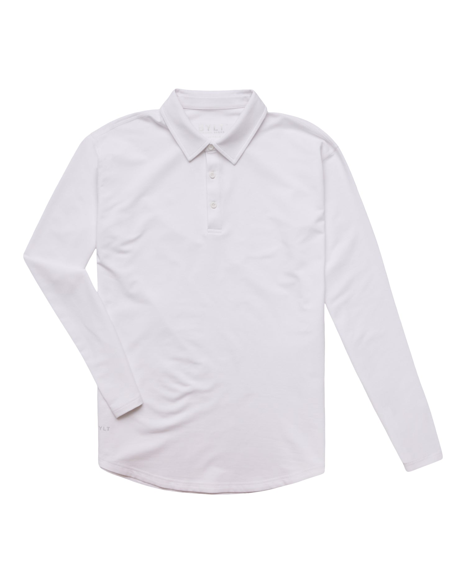 Drop-Cut Long Sleeve: LUX Polo