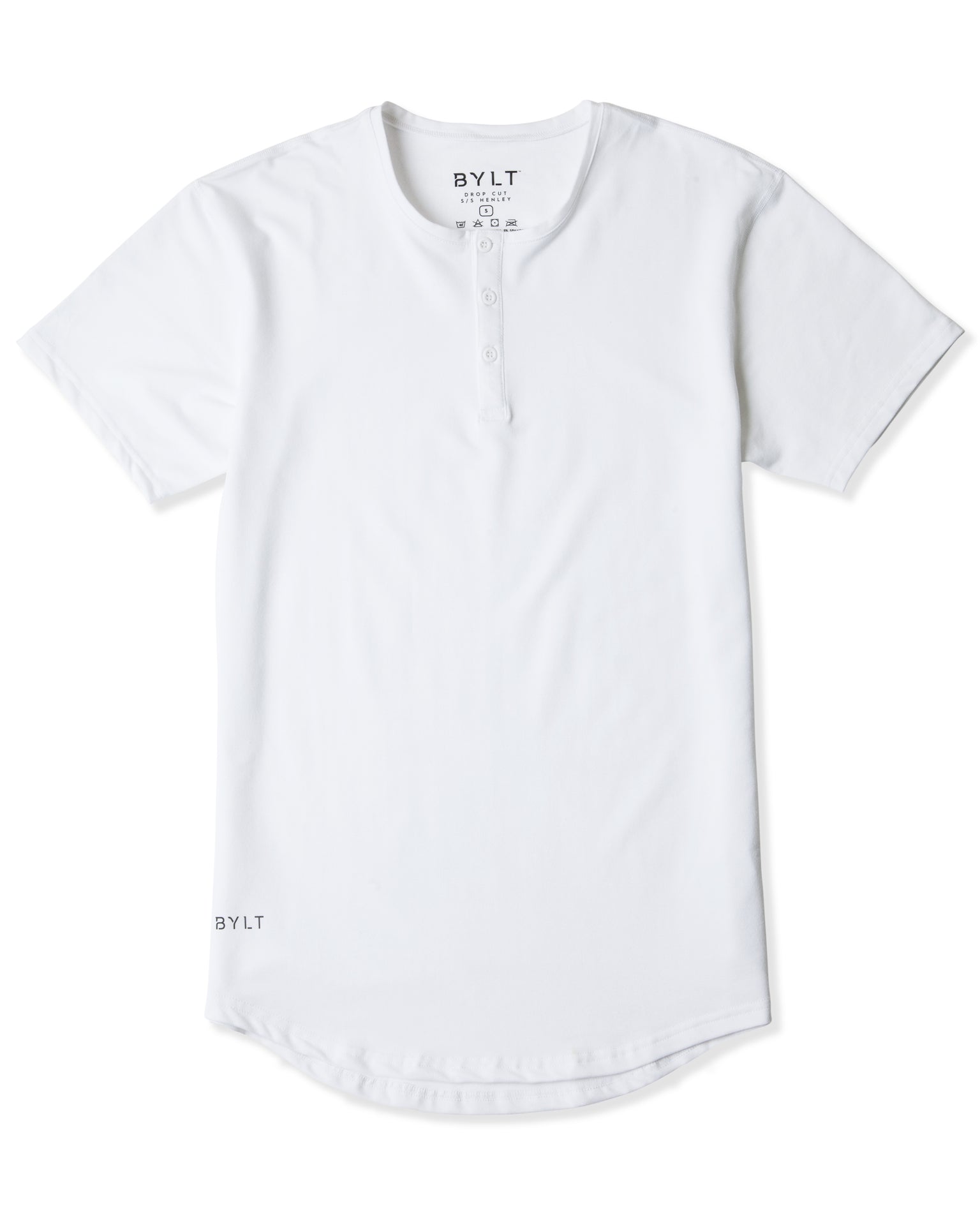 Dry Goods Henley Top - White