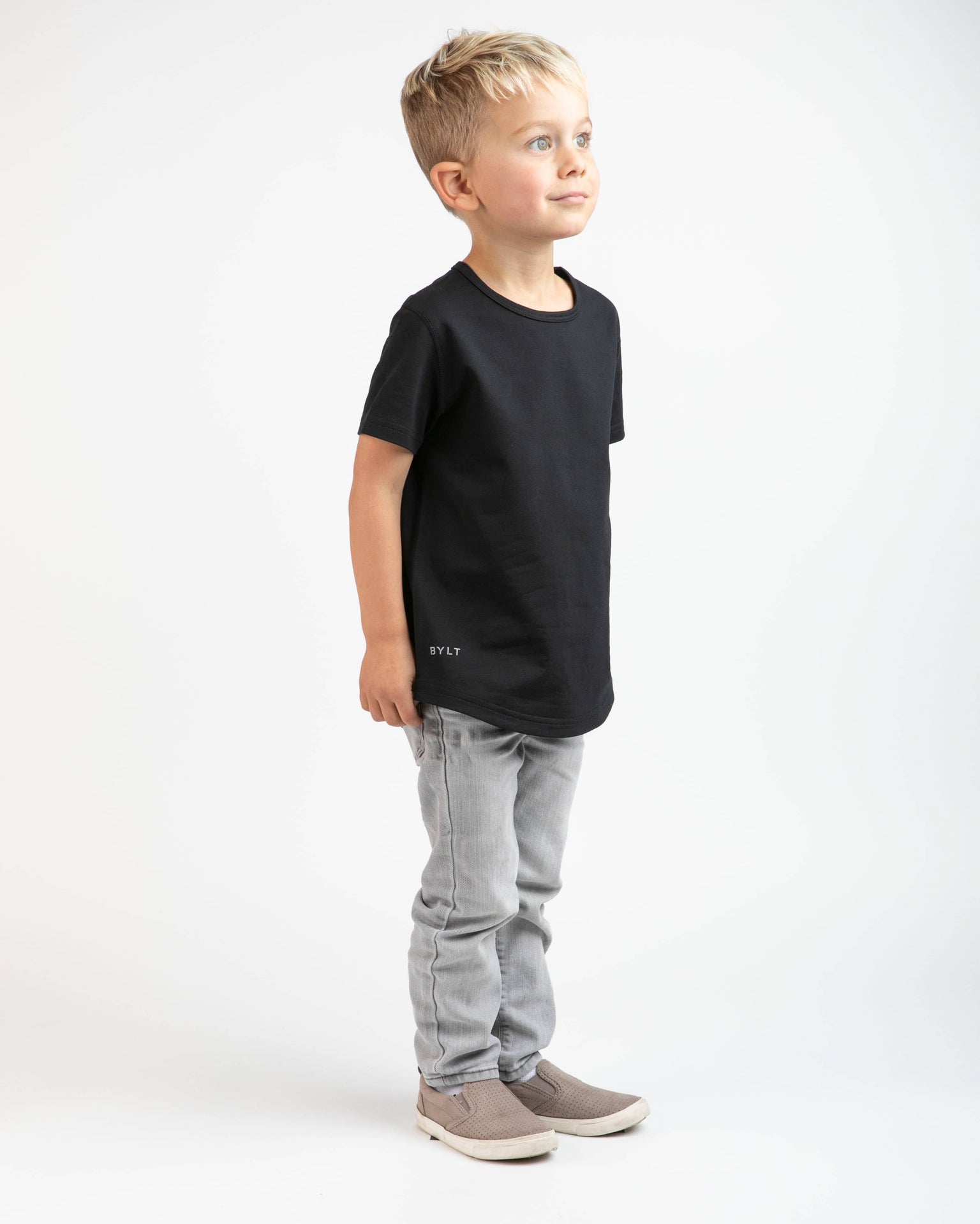 Kid\'s Drop-Cut: LUX BYLT Basics - | Premium Basics™