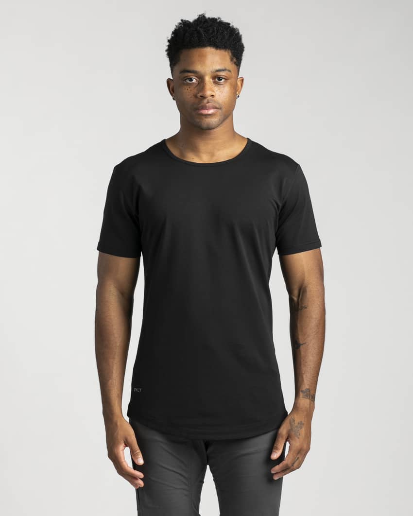 LUX Wide Neck Tee  BYLT Basics™ - Premium Basics