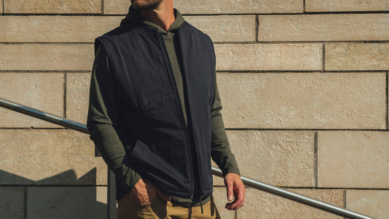 Hi-Lo Reversible Bomber Jacket | BYLT Basics™ - Premium Basics