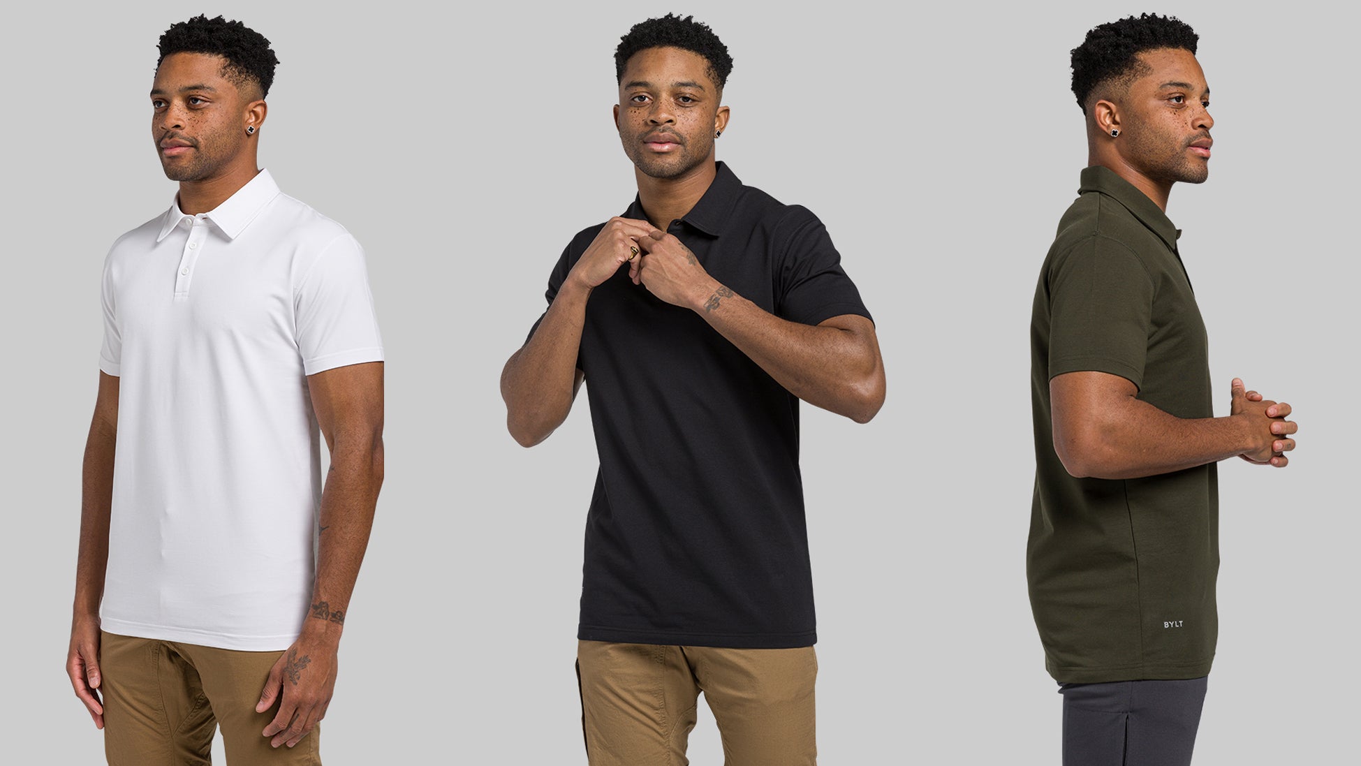 LUX Straight Hem Polo