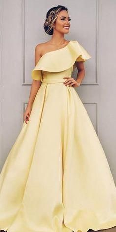 cheap yellow prom dresses