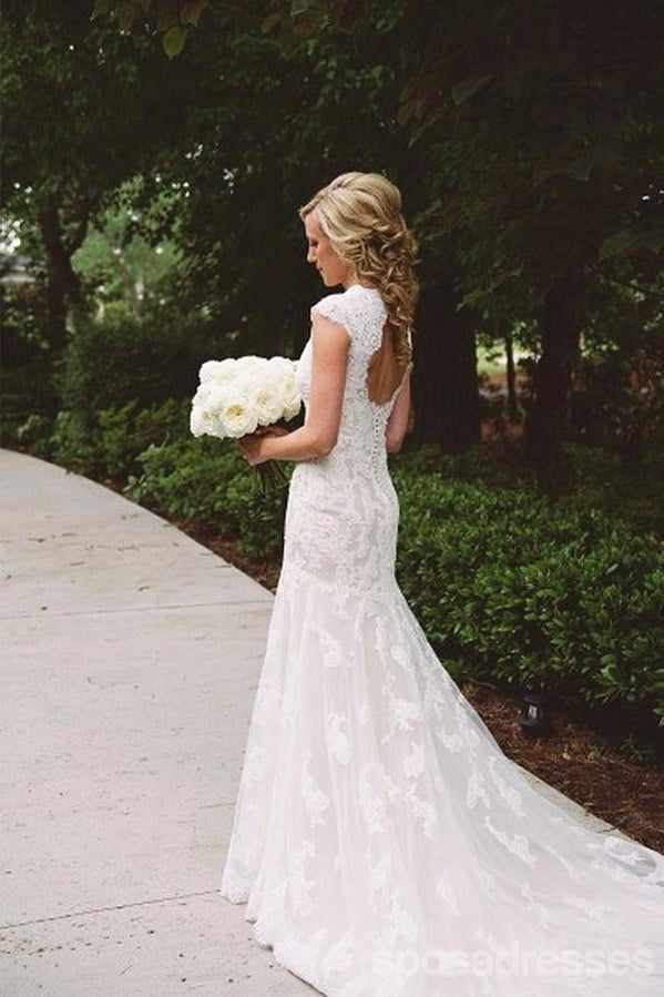 open-back-cap-sleeves-lace-mermaid-long-wedding-bridal-dresses-wd291-sposadresses