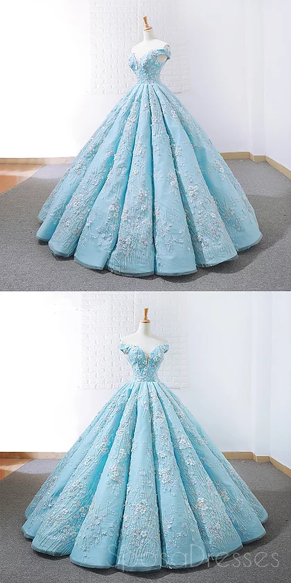 tiffany blue evening gown