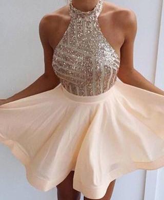 sparkly short formal dresses