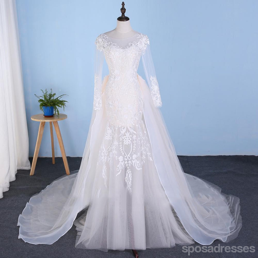 a-line-luxury-full-lace-v-neck-long-train-wedding-dress-detachable-skirt-wedding-dress-on-storenvy