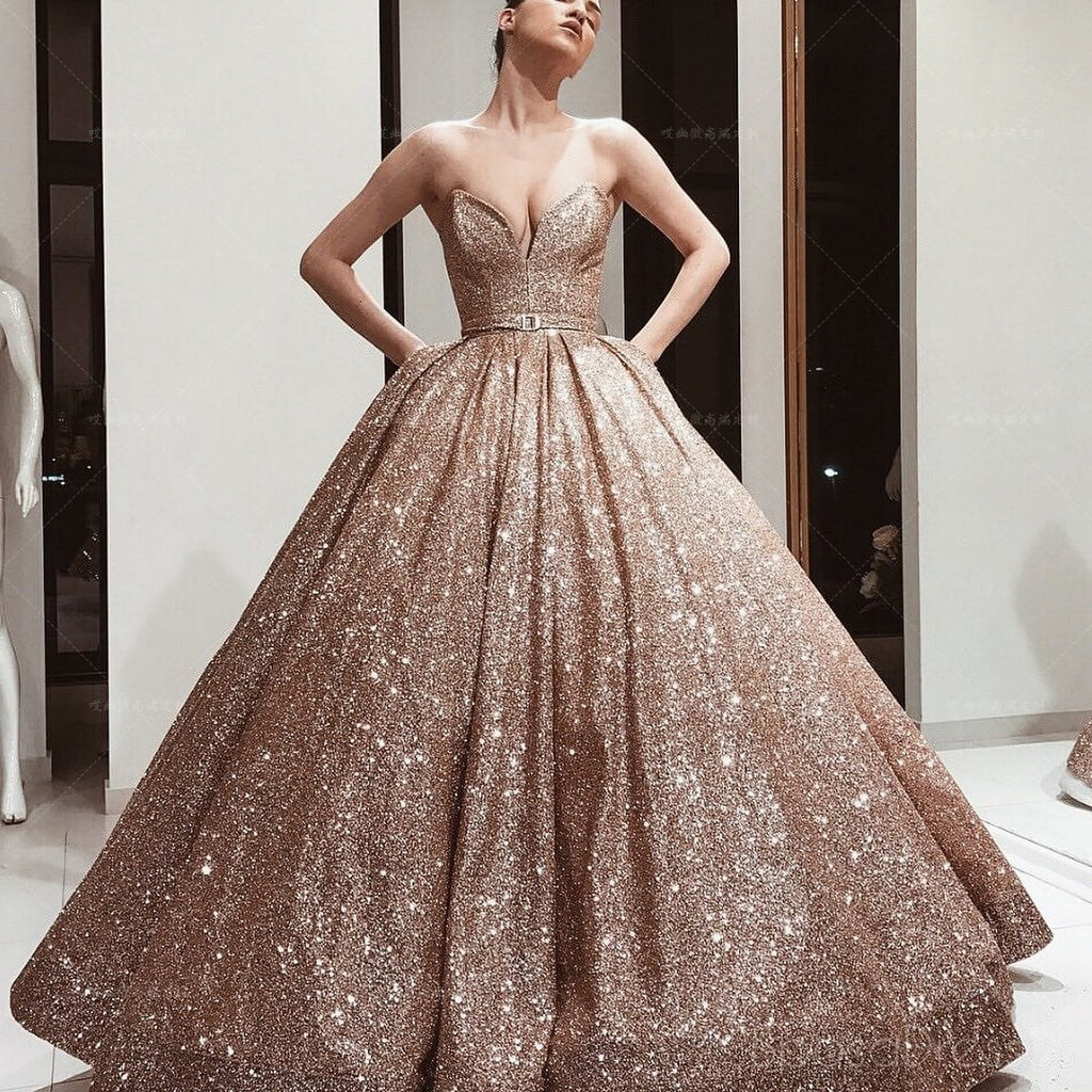 sequin ball gown dresses Big sale - OFF 62%