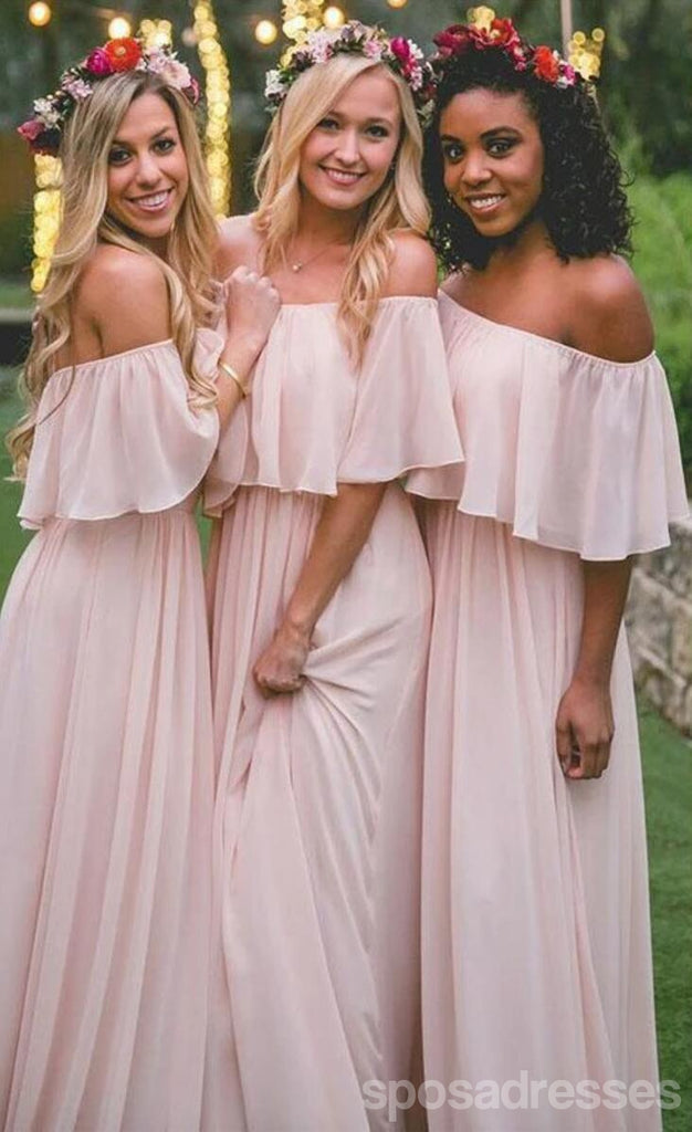 pink and burgundy bridesmaid dresses