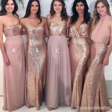 bridesmaid dresses maroon and gold
