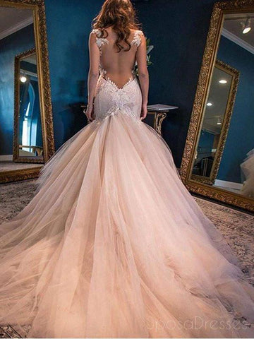 extravagant mermaid wedding dresses