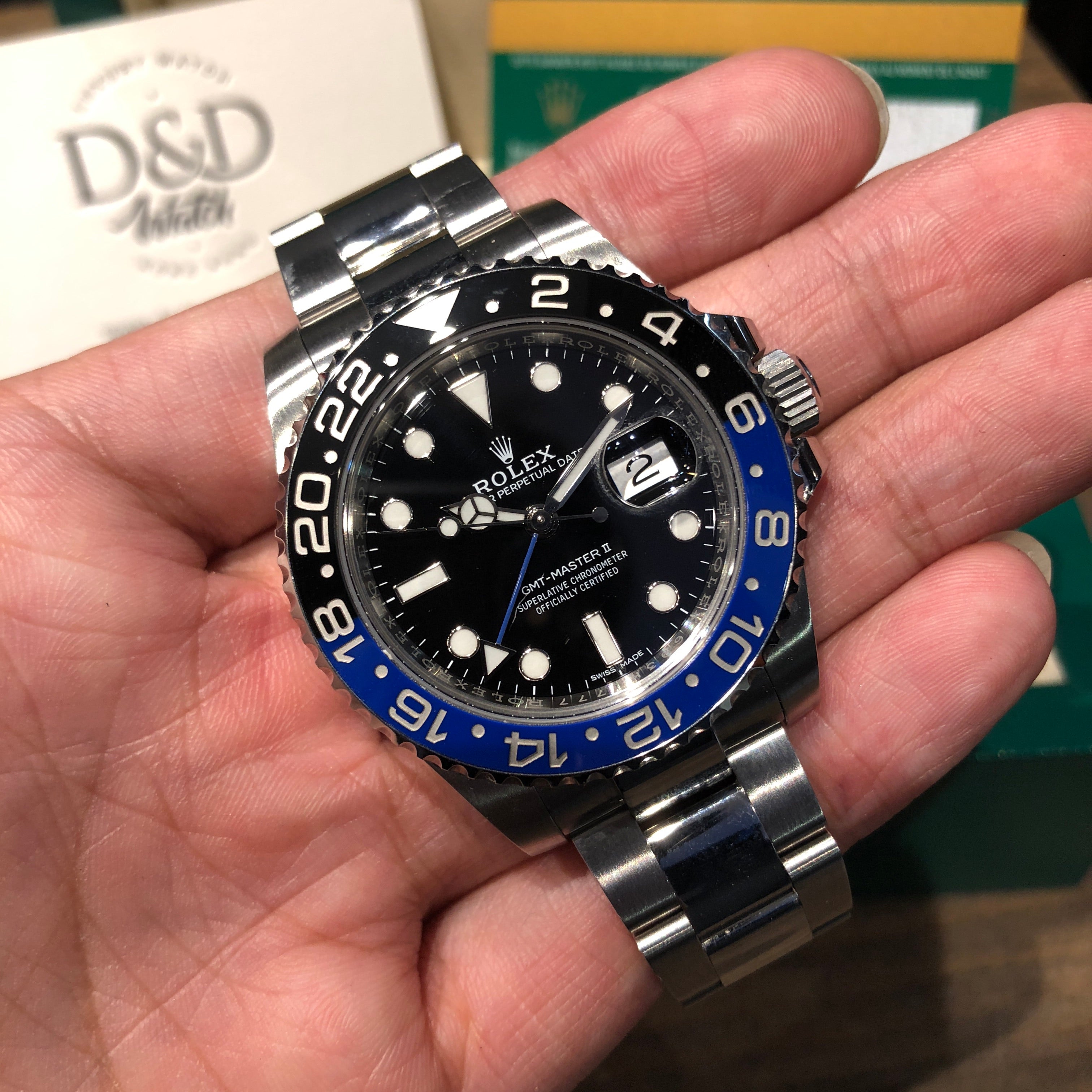 ROLEX GMT MASTER II - 116710 BLNR 