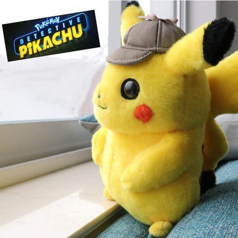 pikachu detective plush toy