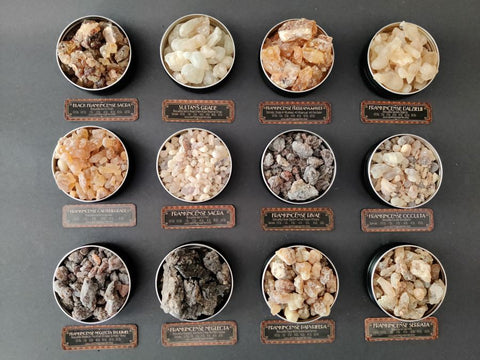 Different types of Frankincense