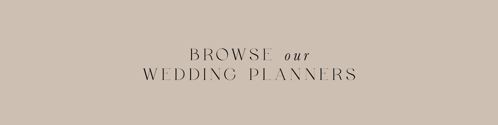 Shop our wedding planners