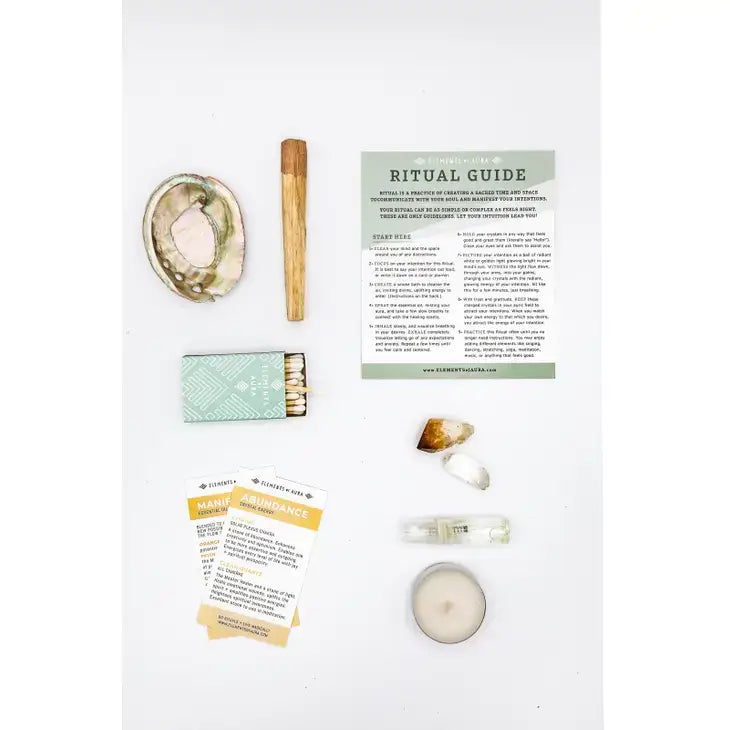 Abundance Ritual Kit Luxury Nail Care and inner peace