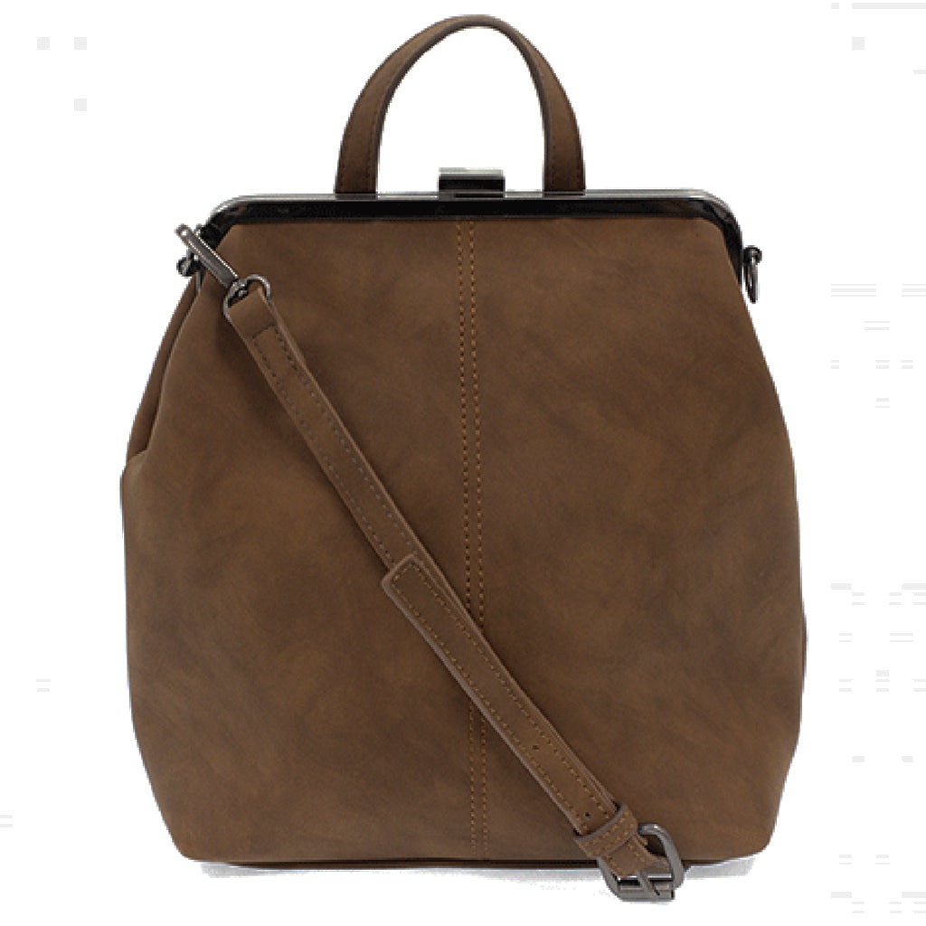 phyllis nubuck frame convertible backpack