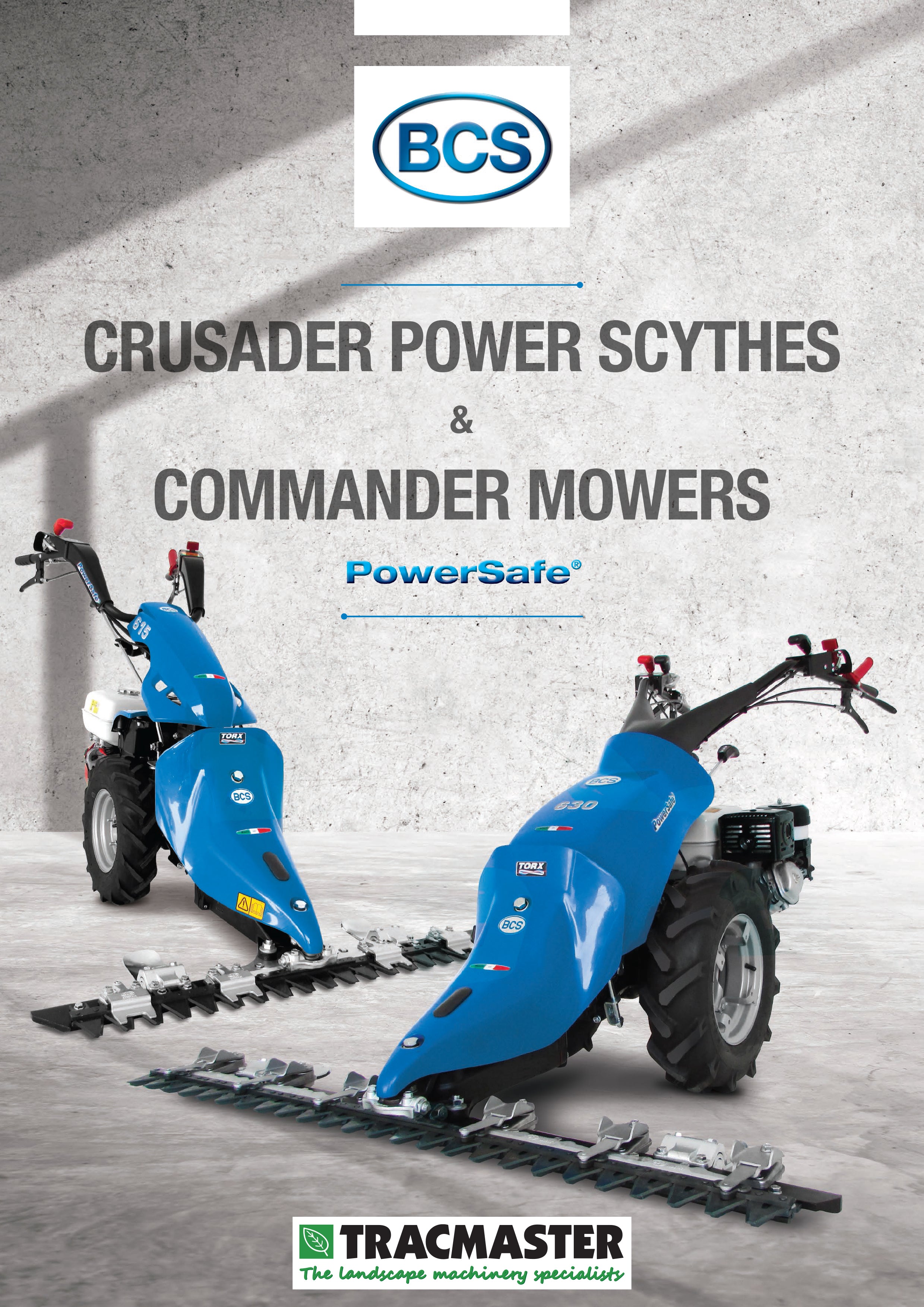 BCS Power Scythes & Commander Brochure Download PDF