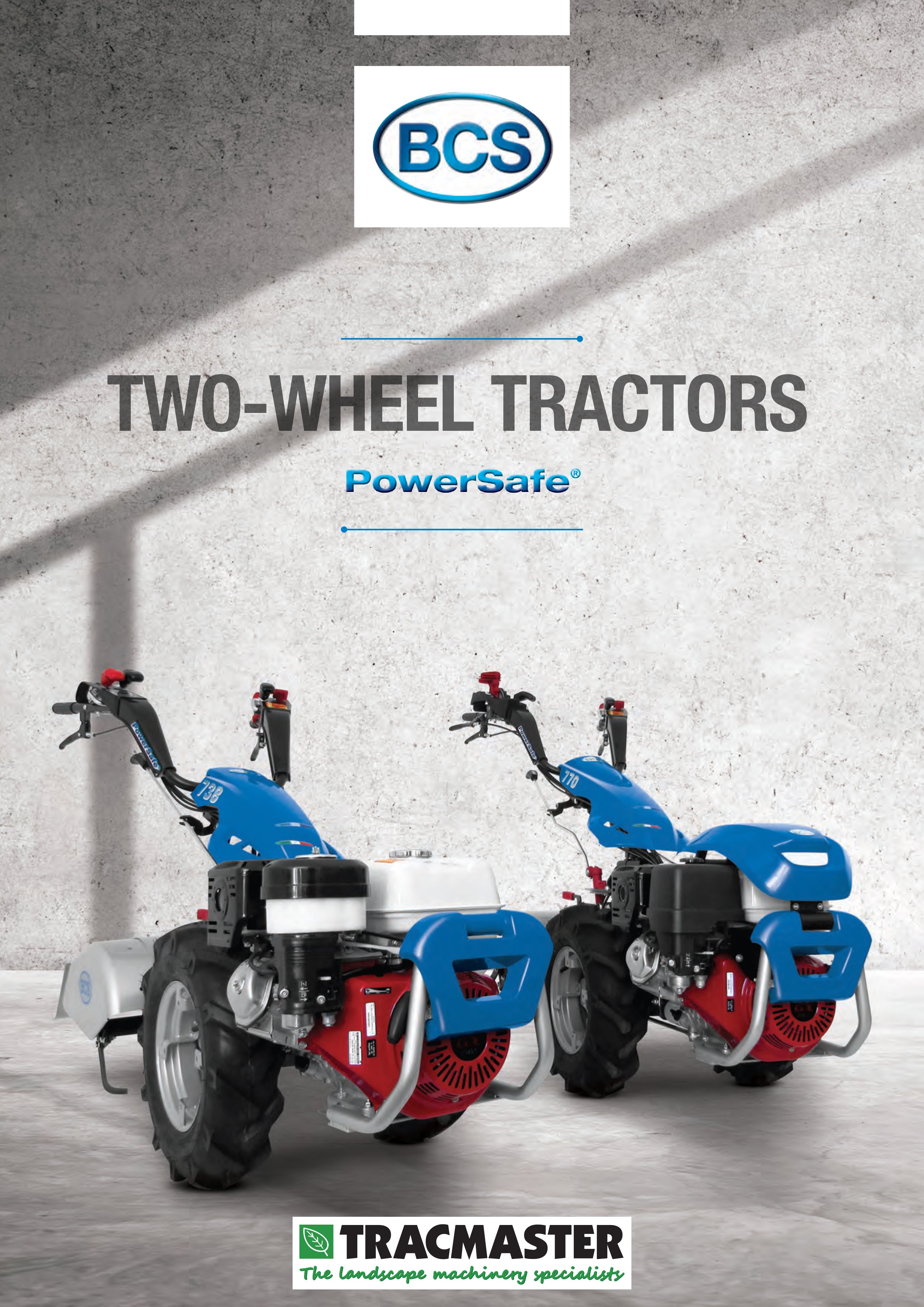 BCS Two Wheel Tractor Brochure Download PDF