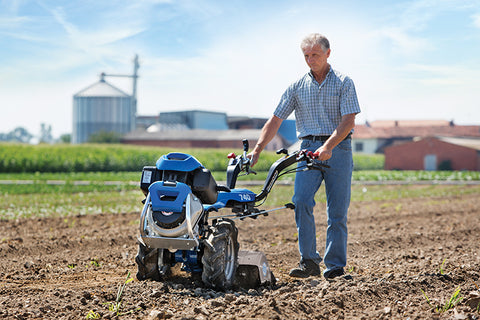 Tracmaster Ltd | BCS Two Wheel Tractor with Rotavator attachment