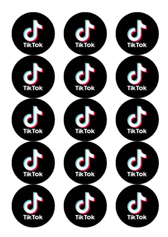 Tiktok Mix Edible Print Incredible Cake Toppers