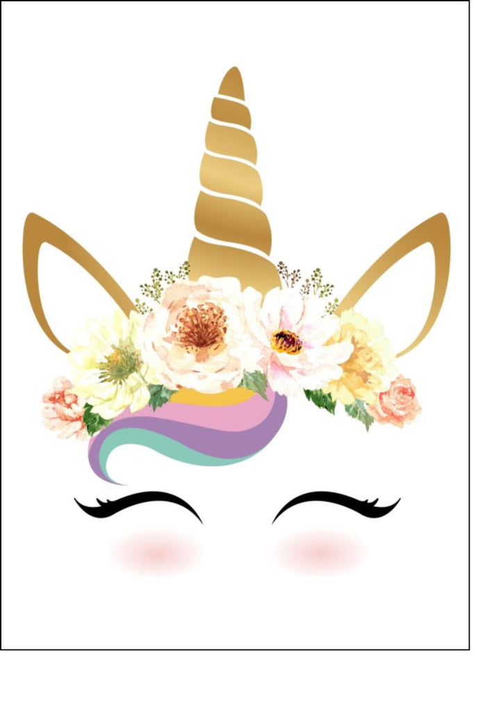 unicorn edible cake cupcake toppers incredible cake toppers