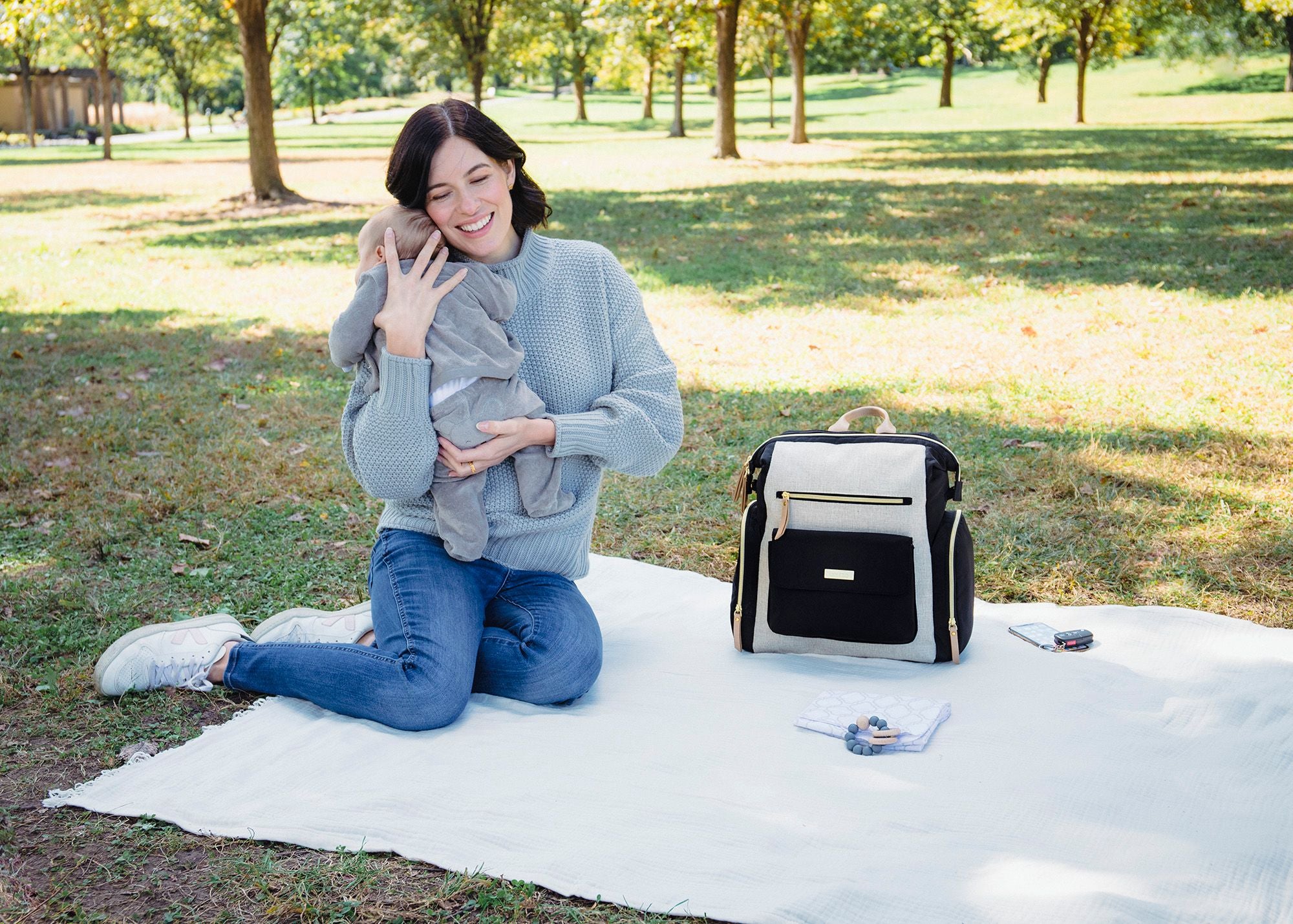 baby brezza martine convertible diaper bag