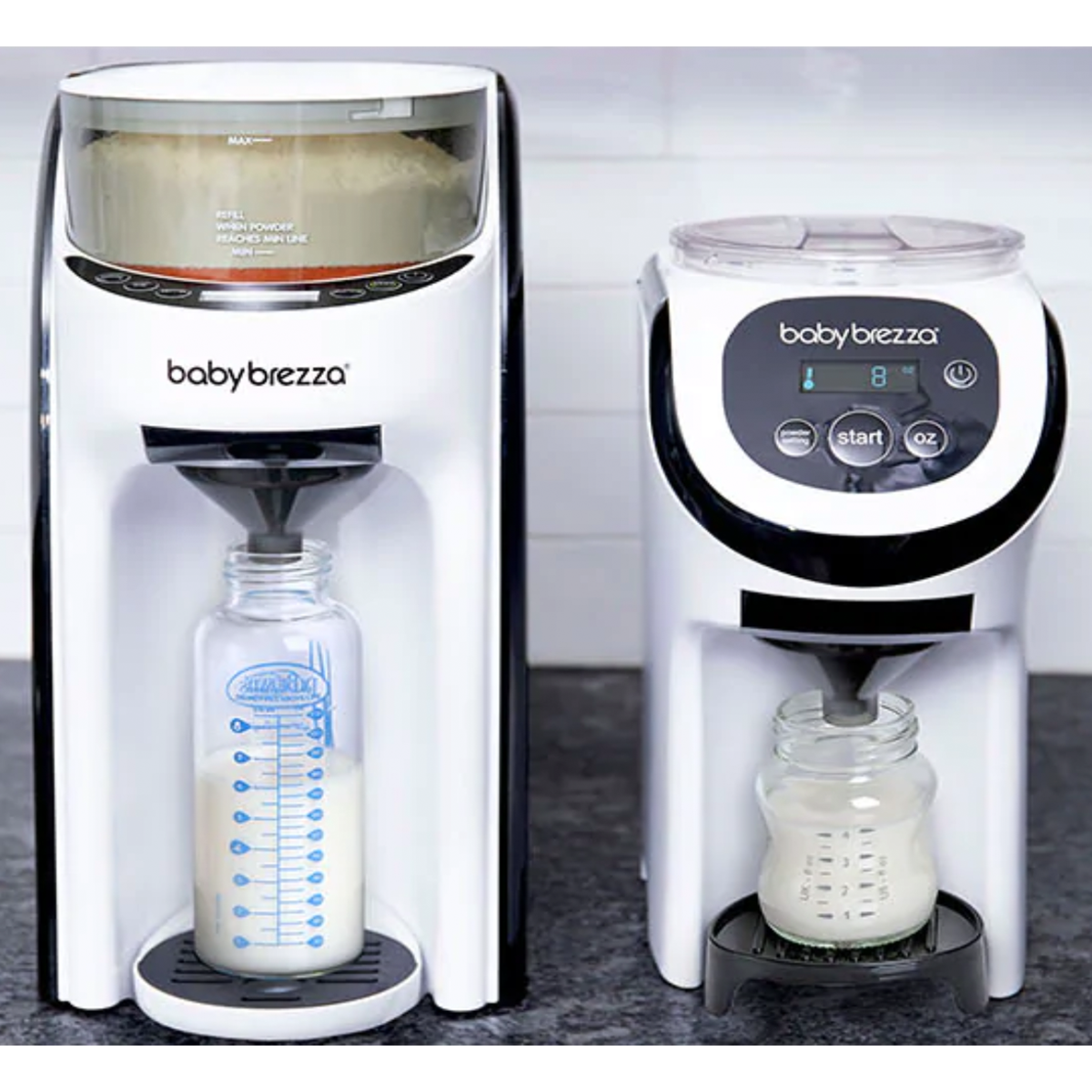 baby brezza FRP0079 Instrucciones para hacer alimentos y calentar biberones