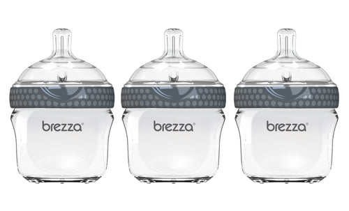 brezza glass baby bottles