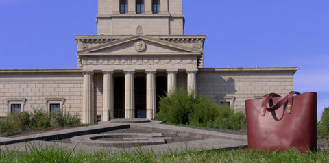 Mason Everyday Tote at The George Washington Masonic National Memorial, Alexandria, Virginia.