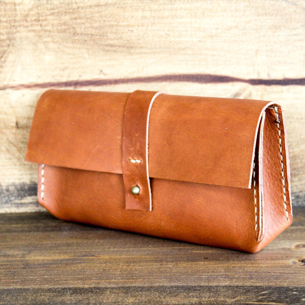 Steurer & Co. Besie Bend Clutch, Handmade in USA, Handmade in Louisville KY, Leather Clutch