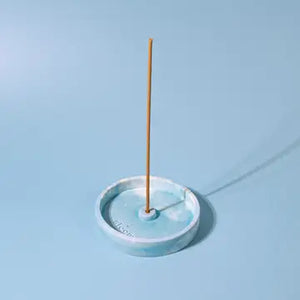 Marbled Incense Holder - Olive & Loom