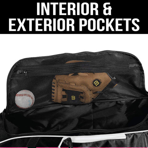 athletico baseball bag