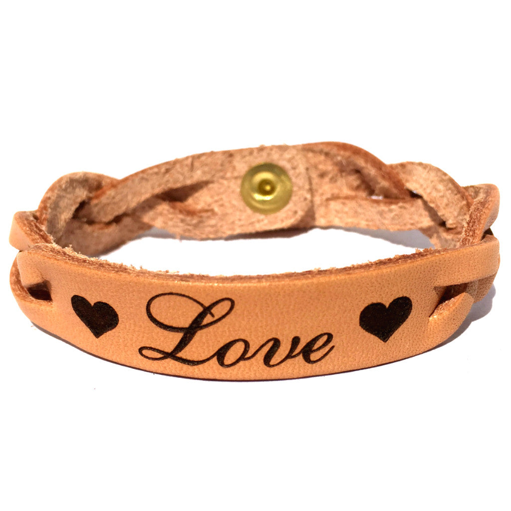 Love Leather Bracelet