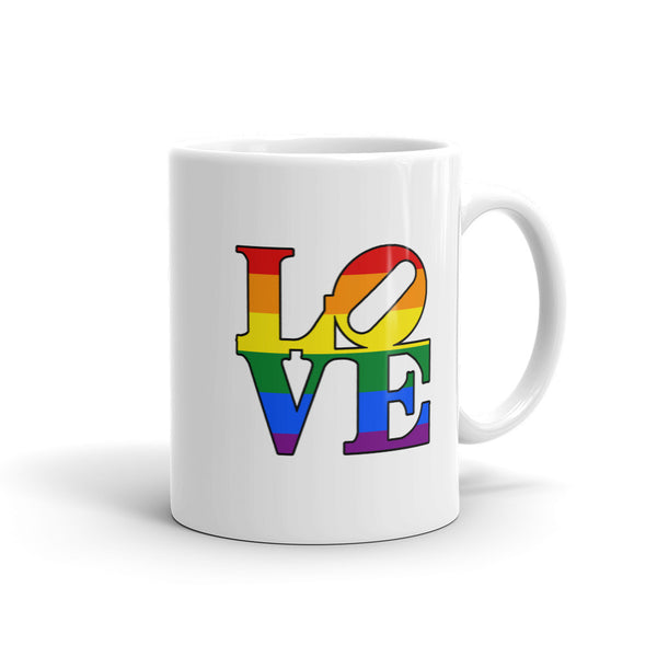 Rainbow Love Mug – Love Chirp Gifts