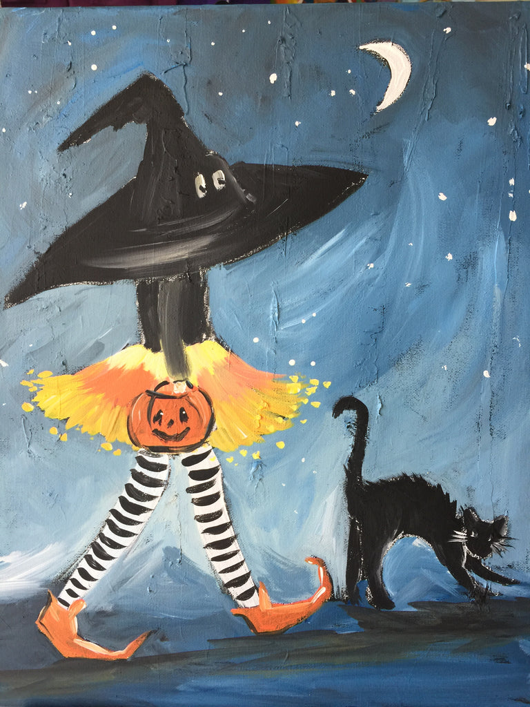 Open Paint/Halloween Paintings - Christine Mac Shane Art