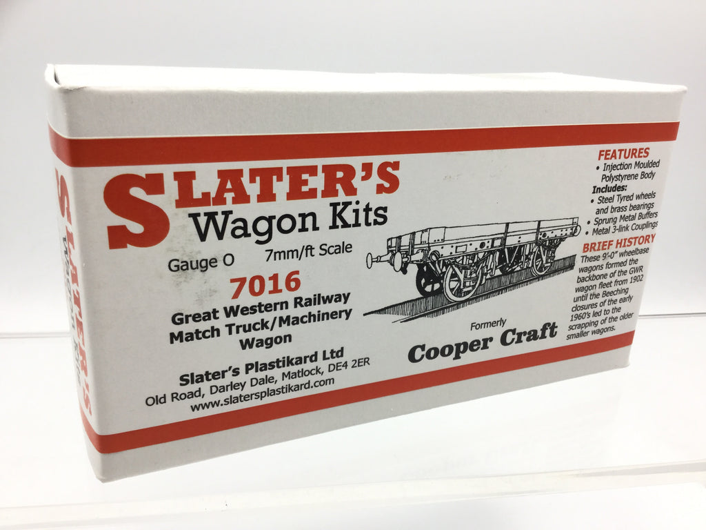 slaters o gauge wagon kits