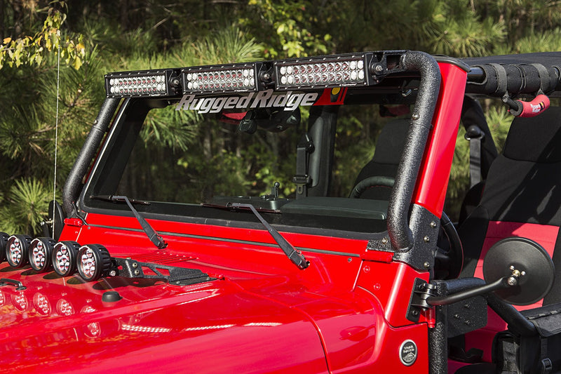 Windshield LED Light Bar For Jeep Wrangler TJ  – Jeep World